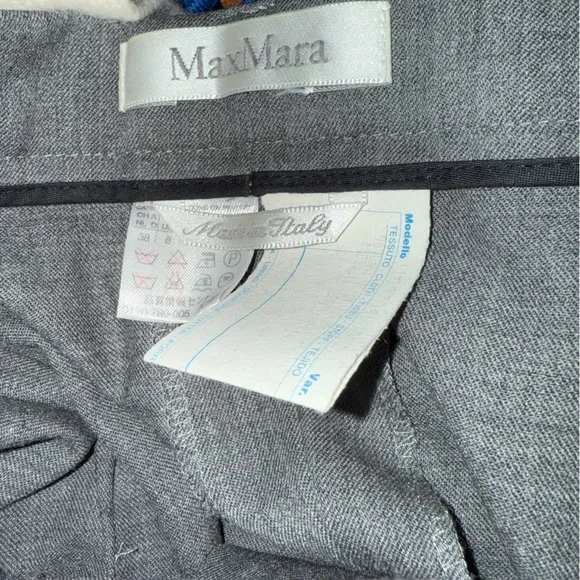 MaxMara Gray Women's trousers - Picture 4 of 4